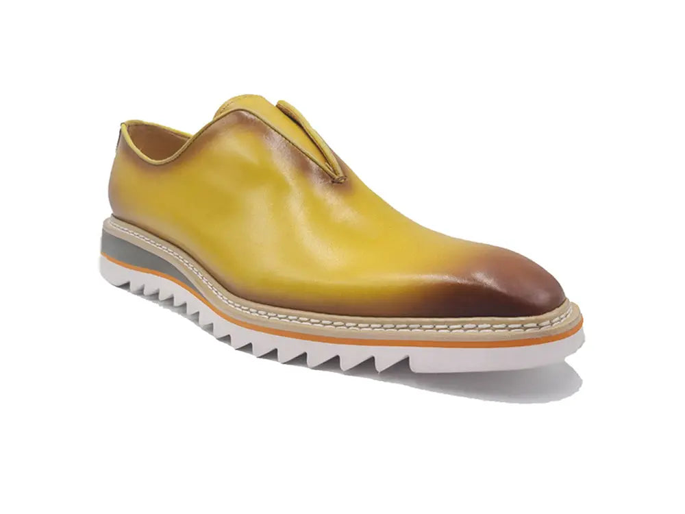 Laceless Loafer with Contrast color lightweight sole - Image 12