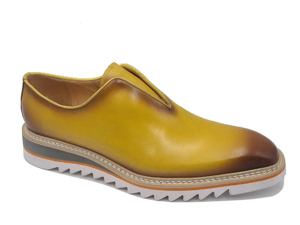 Laceless Loafer with Contrast color lightweight sole - Image 13