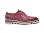 Carrucci Laceless Loafer with Contrast Color Lightweight Sole