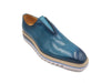 Carrucci Laceless Loafer with Contrast color lightweight sole