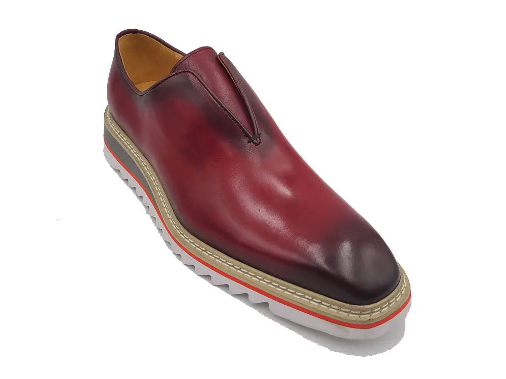 Laceless Loafer with Contrast color lightweight sole - Image 24