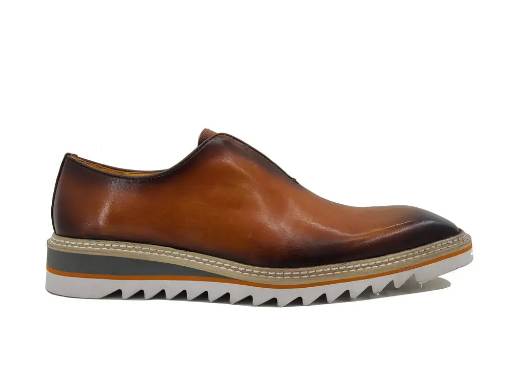 Laceless Loafer with Contrast color lightweight sole - Image 30