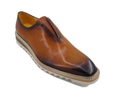 Laceless Loafer with Contrast color lightweight sole - Image 33