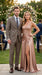 Men’s Taupe 2 Button Suit, Classic Business Wedding Church Formal Dress Suit Set