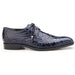 Belvedere Lago Navy Alligator Men's Dress Shoe