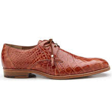 Belvedere Lago Cognac Alligator Luxury Loafer