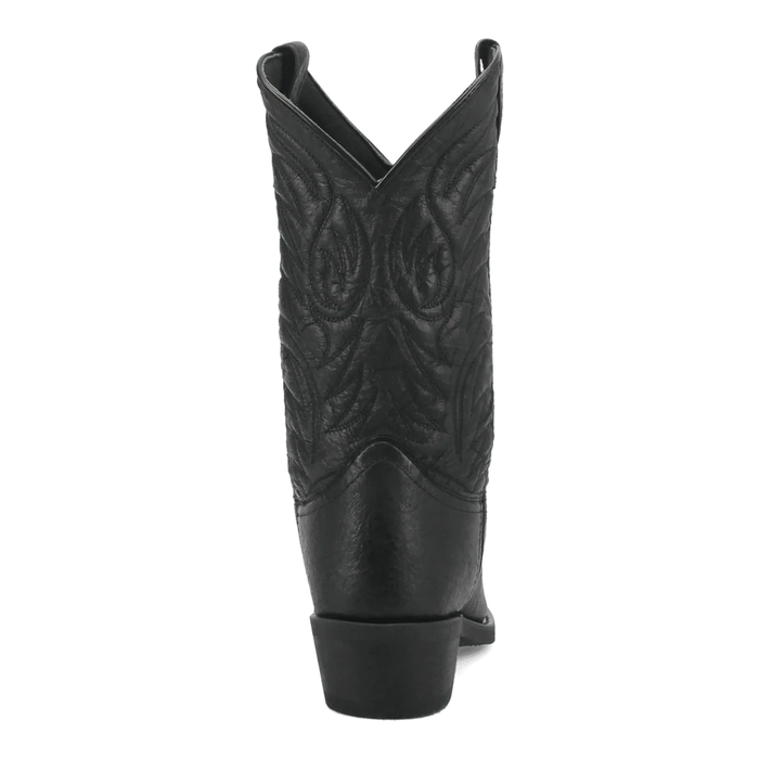 Laredo East Bound Black Pig Skin Leather Boots