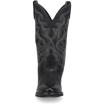 Laredo Maddie Black Round Toe Leather Women Boots - Image 2