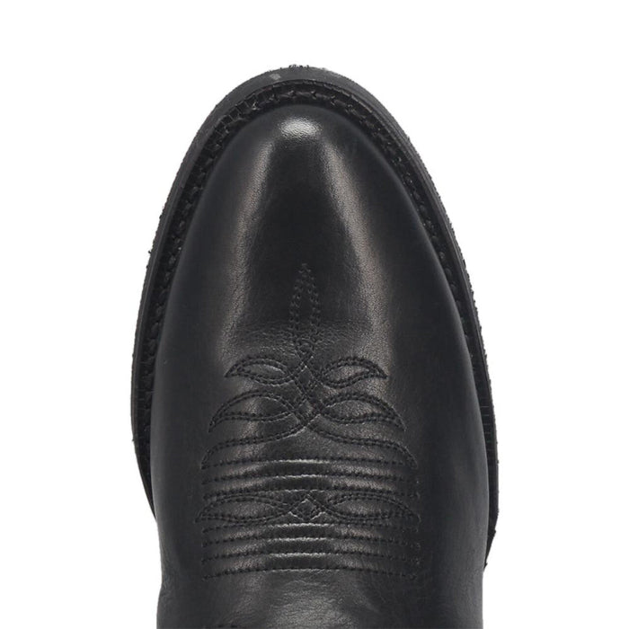 Laredo Maddie Black Round Toe Leather Women Boots