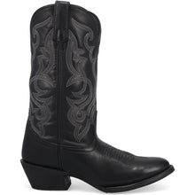 Laredo Maddie Black Round Toe Leather Women Boots