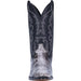Laredo Monty Black & White Snake Print Men's Western Boots