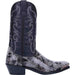 Laredo Monty Black & White Snake Print Men's Western Boots