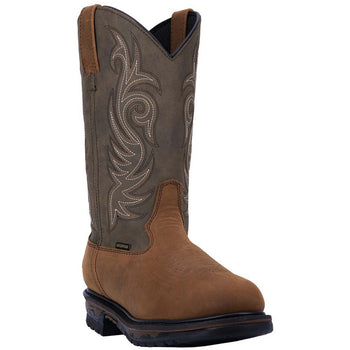 Laredo Sullivan Waterproof Distressed Leather Western Boots for Men - Image 2