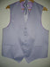 LAVENDER DRESS TUXEDO WEDDING Vest ~ Waistcoat ~ Waist coat & TIE SET Buy 10 of same color Tie For $25 Each - Men's Neck Ties - Mens Dress Tie - Trendy Mens Ties