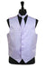 Dress Tuxedo Wedding Vest ~ Waistcoat ~ Waist coat Tie Set Lavender Buy 10 of same color Tie For $25 Each  - Men's Neck Ties - Mens Dress Tie - Trendy Mens Ties