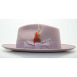 Mens Dress Hat Mens Lavender Fedora Hat