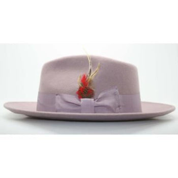 Mens Dress Hat Mens Lavender Fedora Hat