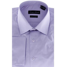 Affordable Clearance Cheap Mens Dress Shirt Sale Online Trendy - Modern-Fit Solid Lavender Men's Dress Shirt