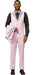 Lavender Prom Tuxedo - Perfect Wedding Suit Vested Rhinestone sequin Lapelled