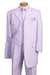 Lavender SUIT 3PC FASHION ZOOT WITH VEST Cover Buttons Comes