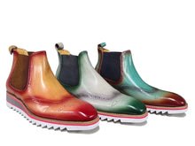 Carrucci Leather Chelsea Boot With Lightweight Sole