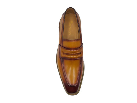 Leather Penny Loafer in Chunky Sole - Image 10