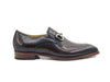 Carrucci Leather Sole Horsebit Loafer