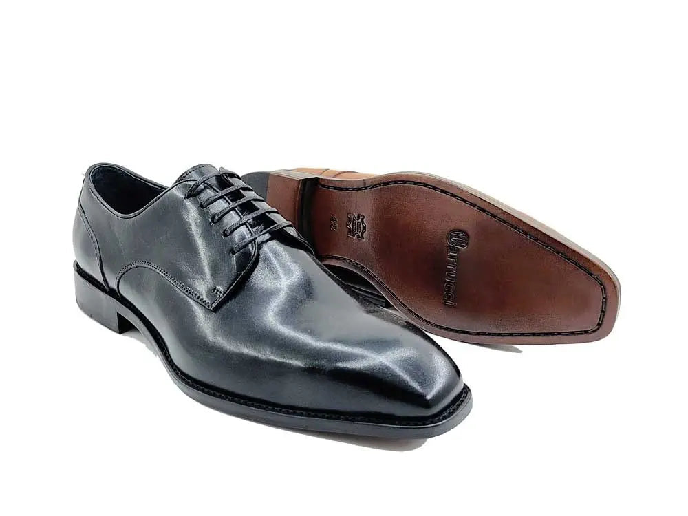 Leather Sole Plain Toe Burnished Blucher - Image 6