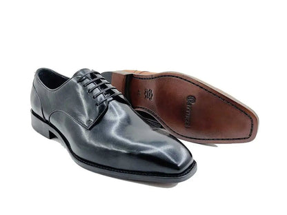 Leather Sole Plain Toe Burnished Blucher - Image 6