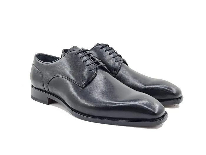Leather Sole Plain Toe Burnished Blucher - Image 7