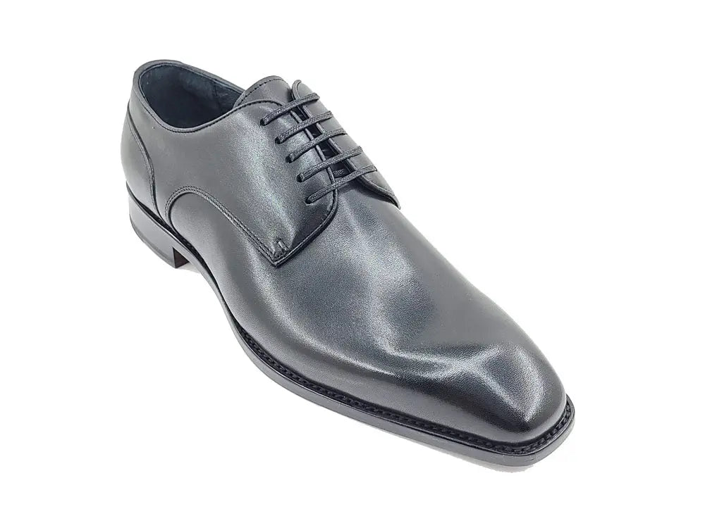 Leather Sole Plain Toe Burnished Blucher - Image 9