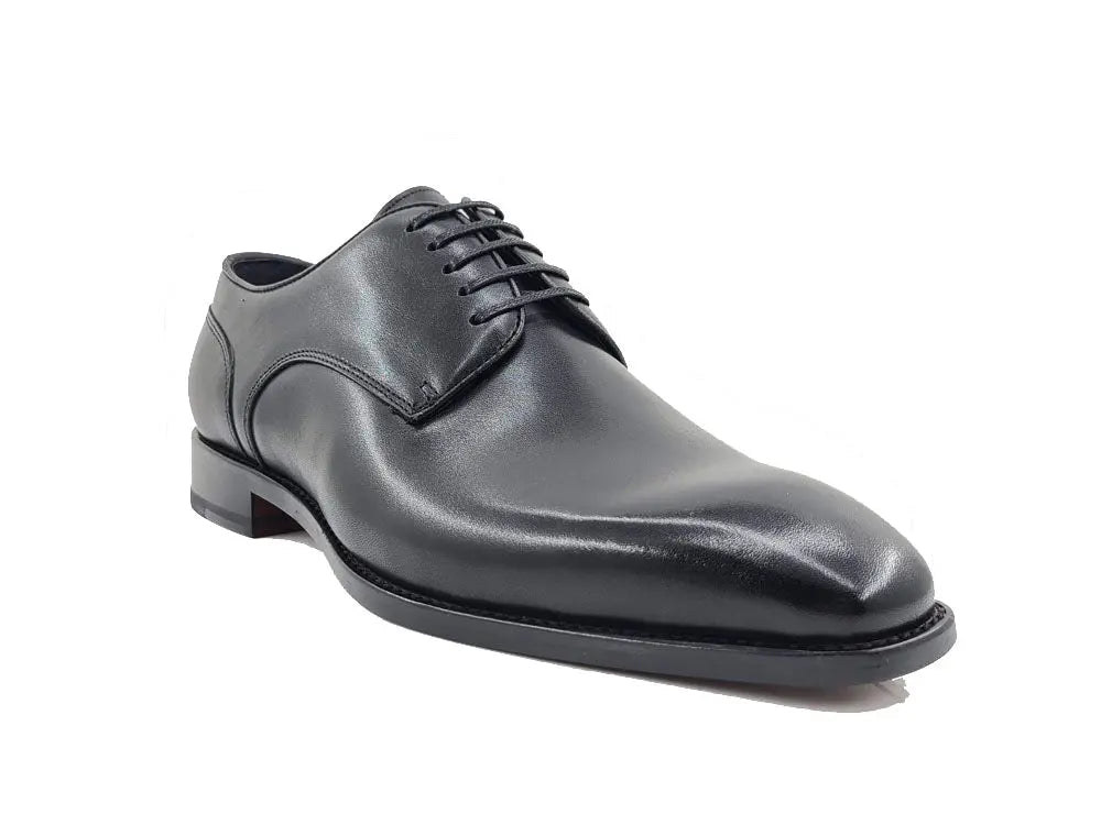 Leather Sole Plain Toe Burnished Blucher - Image 10