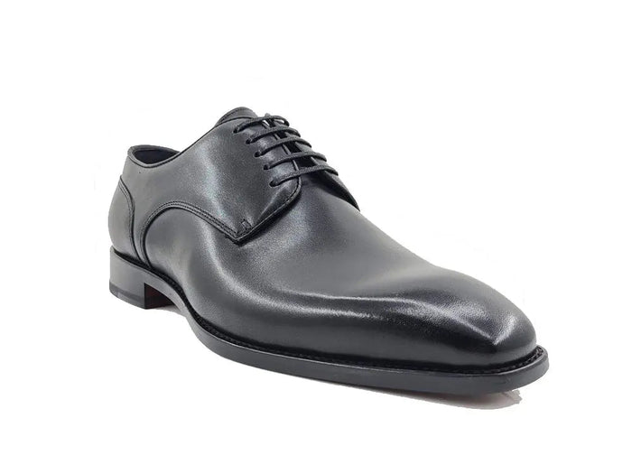 Leather Sole Plain Toe Burnished Blucher - Image 10