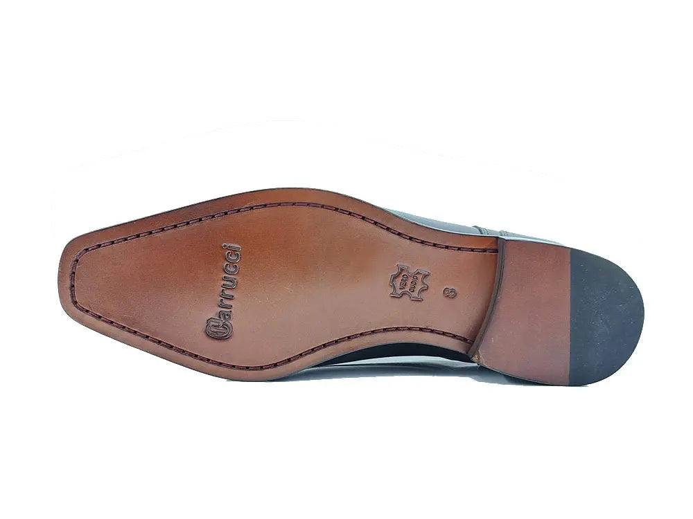 Leather Sole Plain Toe Burnished Blucher - Image 15