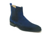 Carrucci Leather Suede Chelsea High Boots