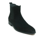 Carrucci Leather Suede Chelsea High Boots