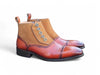 Carrucci Leather & Suede Slip-On Boot