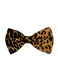 Men's Leopard - Animal Print Classic Design Bowties Brown and Black-Men's Neck Ties - Mens Dress Tie - Trendy Mens Ties