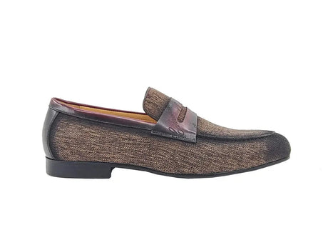 Life Style Penny Loafer W Leather Trim