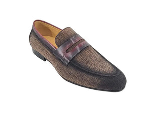 Life Style Penny Loafer W Leather Trim - Image 2
