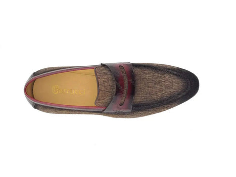 Life Style Penny Loafer W Leather Trim - Image 4