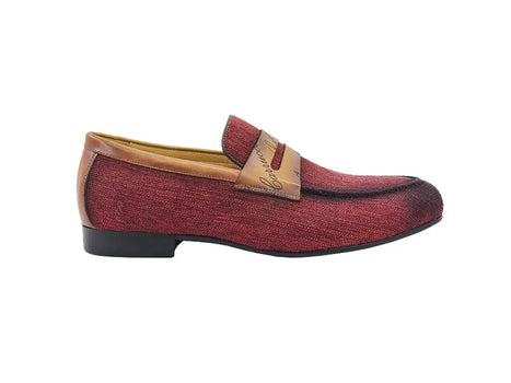 Life Style Penny Loafer W Leather Trim - Image 11