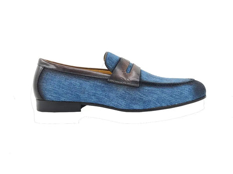 Life Style Penny Loafer W Leather Trim - Image 14