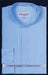 Banded Preacher Round Style Mandarin Collarless Light Blue Oriental Mao Chines Style Men's Dress Shirts