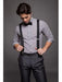 Light Gray Buttons Closure Collared Neck Fashion Style Outfits