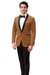 Mens Dinner Jacket - Light Brown Mens Velvet Tuxeodo Blazer