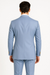 Mens Light Blue Double-Breasted Suits with Gold Button – Slim Fit 2-Piece Formal Set in Sky Blue Color