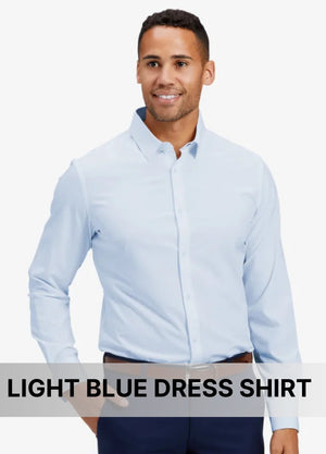 Light Blue Dress Shirt – Soft Hue for a Clean, Professional Look