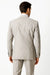 Expensive Full Canvas Quality 3 Buttons Super 150'S Wool & Marino Wool Solid Light Gray Premier Quality Italian Fabric Suit