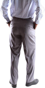 Caravelli Men's Slim Fit Light Gray 2pc Suit - Super 150's Poly/Viscose Wool Feel - Image 4